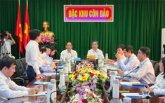 Đoàn công tác Sở Y tế Tp. Hồ Chí Minh khảo sát và định hướng phát triển y tế tại Côn Đảo