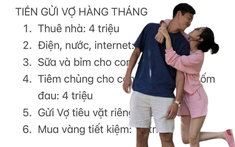 Bức ảnh "gửi vợ tiền tại hi88 vặt của vợ" khiến dân mạng ghen đỏ mắt