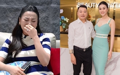 Nữ diễn viên vợ shark Bình bật khóc nức nở: "Tôi xin cúi đầu"