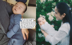 Hot mom Yến Phương đăng tải bức ảnh quý tử Liam nhưng chia sẻ của cô khiến nhiều mẹ bỉm bùi ngùi theo
