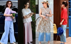 Tôi đã quan sát và nhận ra: Phụ nữ 50+ không thể thiếu váy dài qua gối và quần ống rộng vì vừa che khuyết điểm vừa hi88. com thượng