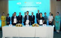 Vietnam Airlines hợp tác cùng ACB và Visa ra mắt thẻ truc tiep bong da hom nay viên tích hợp thanh toán Lotusmiles Pay