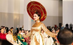 Như Vân - Hương Ly - Phương Linh đọ sắc trên sàn diễn khởi động “Vietnam Heritage Áo Dài Fest”