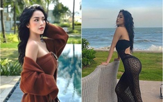 Chị dâu Bảo Thy mặc bikini khoe dáng nóng bỏng, mẹ 2 con nhưng sở hữu body "vạn người mê"