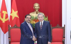 Tổng Bí thư Tô Lâm tiếp Chủ tịch Tập đoàn Adani Ấn Độ