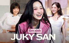 Jyky San ngày càng tỏa sáng tại "Em xinh say hi": Làm răng kiểu này bảo sao visual chuẩn bạch nguyệt quang, nụ cười trong veo ai nhìn cũng mê