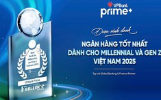 VPBank Prime được vinh danh Ngân hàng tốt nhất cho Millennial và Gen Z 2025