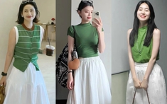 Theo đuổi phong cách Old Money, nhất định bạn cần sắm một chiếc váy trắng, mặc lên sang trọng và đẹp nhẹ bẫng