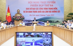 Thủ tướng chủ trì Hội nghị về các công trình, dự án đường sắt