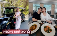 Đông Nhi "khen hết lời" một khu nghỉ dưỡng, có 1001 trải nghiệm vui cùng các con