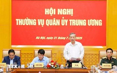 Tổng Bí thư Tô Lâm chủ trì Hội nghị Thường vụ Quân ủy Trung ương