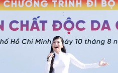Ca sĩ Thủy Bùi: ‘Chung tay giúp nạn nhân chất độc da cam để không ai bị bỏ lại’