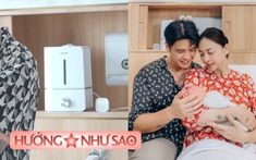 Huy Trần mang chiếc máy đặc biệt tới phòng hậu sinh của Ngô Thanh Vân, trông bé xíu nhưng vô cùng quan trọng