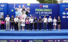 Gần 1.500 trận đấu mãn nhãn tại giải MB Pickleball D-Joy Tour 2025 - HCMC Leg 2