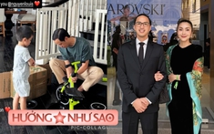Hà Tăng khoe ảnh ông xã lọ mọ bên con, hóa ra quý tử cũng dùng món đồ chơi này