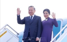 Tổng Bí thư Tô Lâm và Phu nhân kết thúc tốt đẹp chuyến thăm cấp Nhà nước tới Hàn Quốc