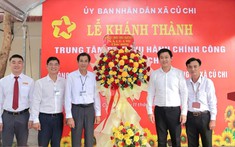 Khánh thành Trung tâm Phục vụ hành chính công xã Củ Chi: Nâng cao chất lượng phục vụ, hướng tới chính quyền thân thiện