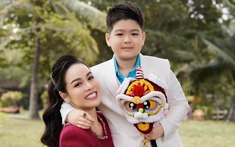 Con trai Nhật Kim Anh đẹp chuẩn soái ca, biết làm ảo thuật khiến ai cũng bật cười