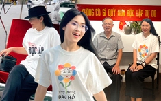 Chiếc áo phông được viết từ hồi ức của người lính Cụ Hồ: Tình yêu nước của thế hệ trẻ được lan tỏa từ những điều giản dị