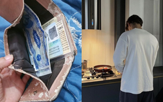 Bức ảnh chiếc ví rách với 2 tờ 5000 đồng phơi bày “mặt tối” hôn nhân