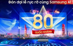 Trọn view xem diễu binh, tự hào đón Quốc khánh trên Samsung AI TV