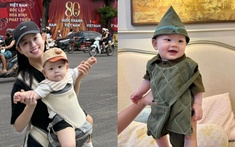 Hot mom Ly Kute đưa con trai đi check-in phố phường: 1 món đồ lý tưởng giúp các mẹ đưa con nhỏ đi "đu A80" nhàn tênh