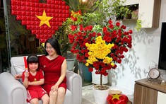 Góc decor vừa yêu nước vừa yêu nhà của gia đình nhỏ: Không gian chill đậm chất riêng mang màu cờ sắc áo