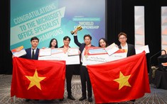 Đội tuyển Việt Nam giành huy chương vàng cuộc thi tin học văn phòng thế giới