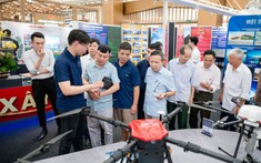 UAV "mắt thần trên không" lần đầu tiên xuất hiện tại Triển lãm quy mô lớn nhất Việt Nam