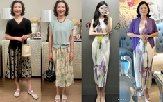 Khi phụ nữ 40+ diện váy hoa, thời gian bỗng trở thành điểm cộng quyến rũ