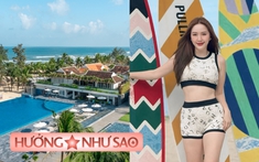 Bảo Thy tấm tắc khen 1 khu resort Việt Nam đẹp chẳng kém Maldives