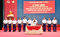 Bộ Tư lệnh Vùng Cảnh sát biển 4 quyết tâm thi đua thực hiện nhiệm vụ chống khai thác IUU