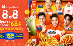 Bung xõa cuối hè với ngàn ưu đãi “liên hoàn” tại ShopeeFood 8.8 Vạn Deal Ngon Rẻ