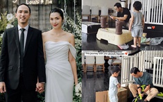 Ông xã thiếu gia của ngọc nữ showbiz, là một trong những người thừa kế gia tộc hàng nghìn tỷ vẫn tự tay chăm con từ nhỏ đến lớn