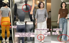 Phụ nữ trung niên nên tránh mặc quần không đường may ra đường, vì sao?