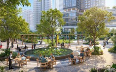 Vườn Hạnh Phúc - “ốc đảo xanh” tại tổ hợp căn hộ Sun Group Cầu Giấy