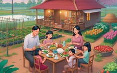 Một gia đình hạnh phúc nhất là khi: Bố biết nhún nhường, mẹ biết giữ tiền, con cái biết giữ chí