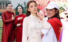 Sao Việt đồng loạt khoe sắc mừng ngày Tết Độc Lập, nhìn những khung hình đầy tự hào mới thấy: Hòa bình đẹp lắm