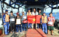 Bộ Tư lệnh Vùng Cảnh sát biển 4 đồng hành với ngư dân đặc khu Kiên Hải, An Giang  