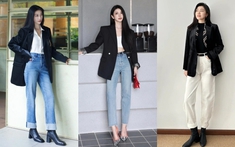 Blazer + quần jeans: Công thức phối đồ giúp phụ nữ 30+ vừa trẻ trung vừa sang trọng