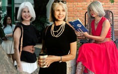 Hành trình 8 năm yêu tóc bạc, tôi nhận ra đây không phải là gánh nặng mà là vương miện của thời gian