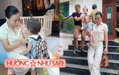 Cho con đi học, Phương Oanh chọn balo nhìn thôi cũng thấy sang - xịn - mịn