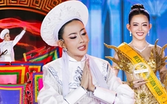 Ngô Thái Ngân thắng 2 giải lớn của "Miss Grand Vietnam", diễn xuất thần trích đoạn cải lương "Tiếng trống Mê Linh”