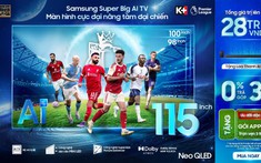 Xem thể thao là phải “đã” mọi giác quan với Samsung AI TV màn hình cực đại