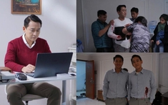 Hứa Vĩ Văn căng thẳng diễn cùng đàn cá trê trong phim kinh dị "Đồi hành xác: Tà thuyết đen trở lại"