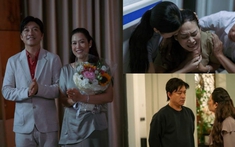 "Nguyệt thảo mai" Hà Hương và "anh tài" Tuấn Hưng nên duyên vợ chồng trong phim "Bà đừng buồn con"