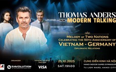 Thomas Anders (Modern Talking) hội ngộ khán giả Việt Nam ngày 25/10/2025 tại Cung điền kinh Hà Nội