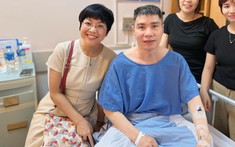 Vợ NSND Công Lý báo tin vui về sức khỏe của chồng