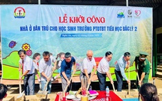 Học trò trường Bắc Lý 2 – Nghệ An đón nhận niềm vui mới nhân ngày khai giảng năm học mới