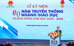 Lễ kỷ niệm 80 năm truyền thống ngành Giáo dục và khai giảng năm học 2025 - 2026